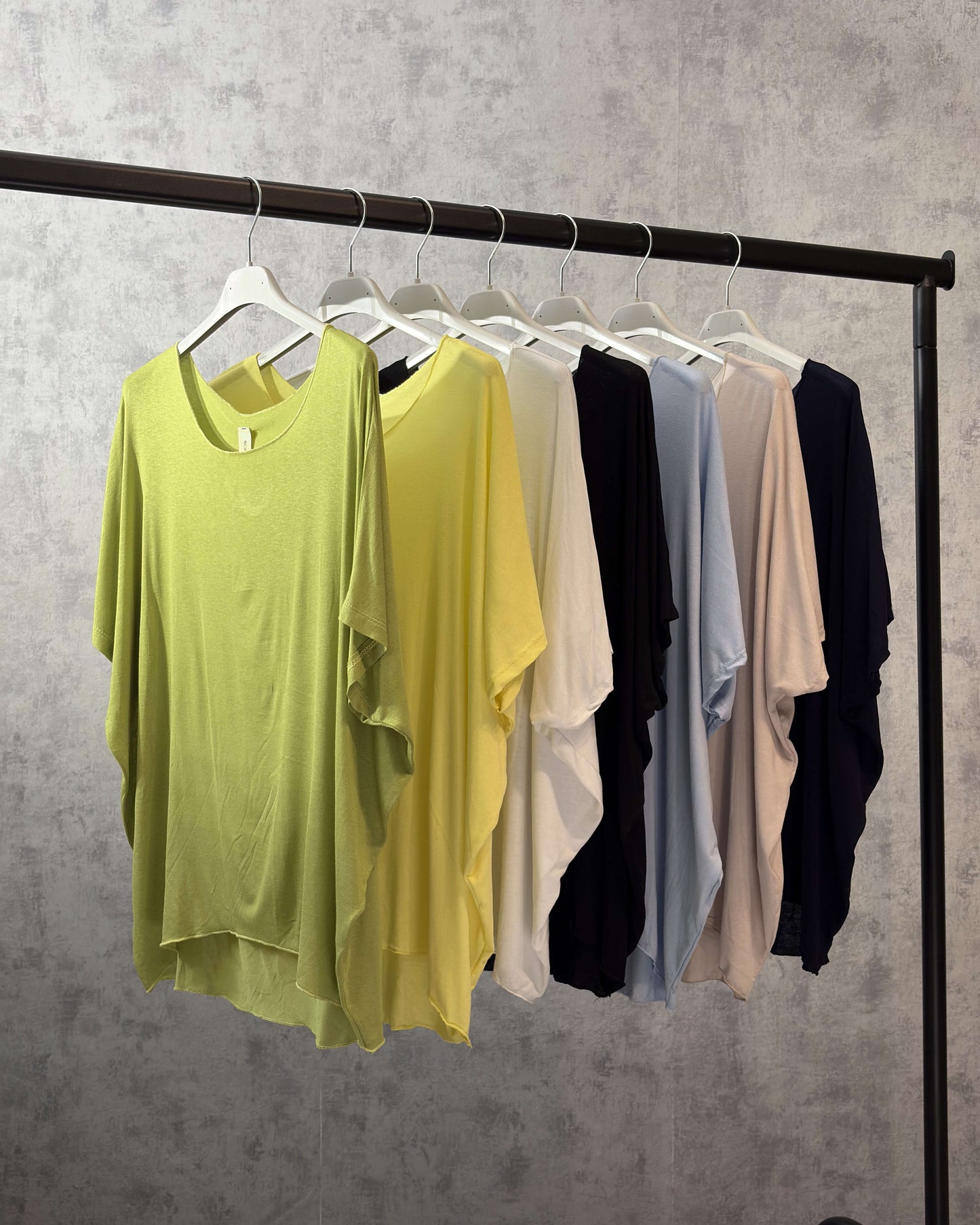 Weites Kurzarm-Shirt