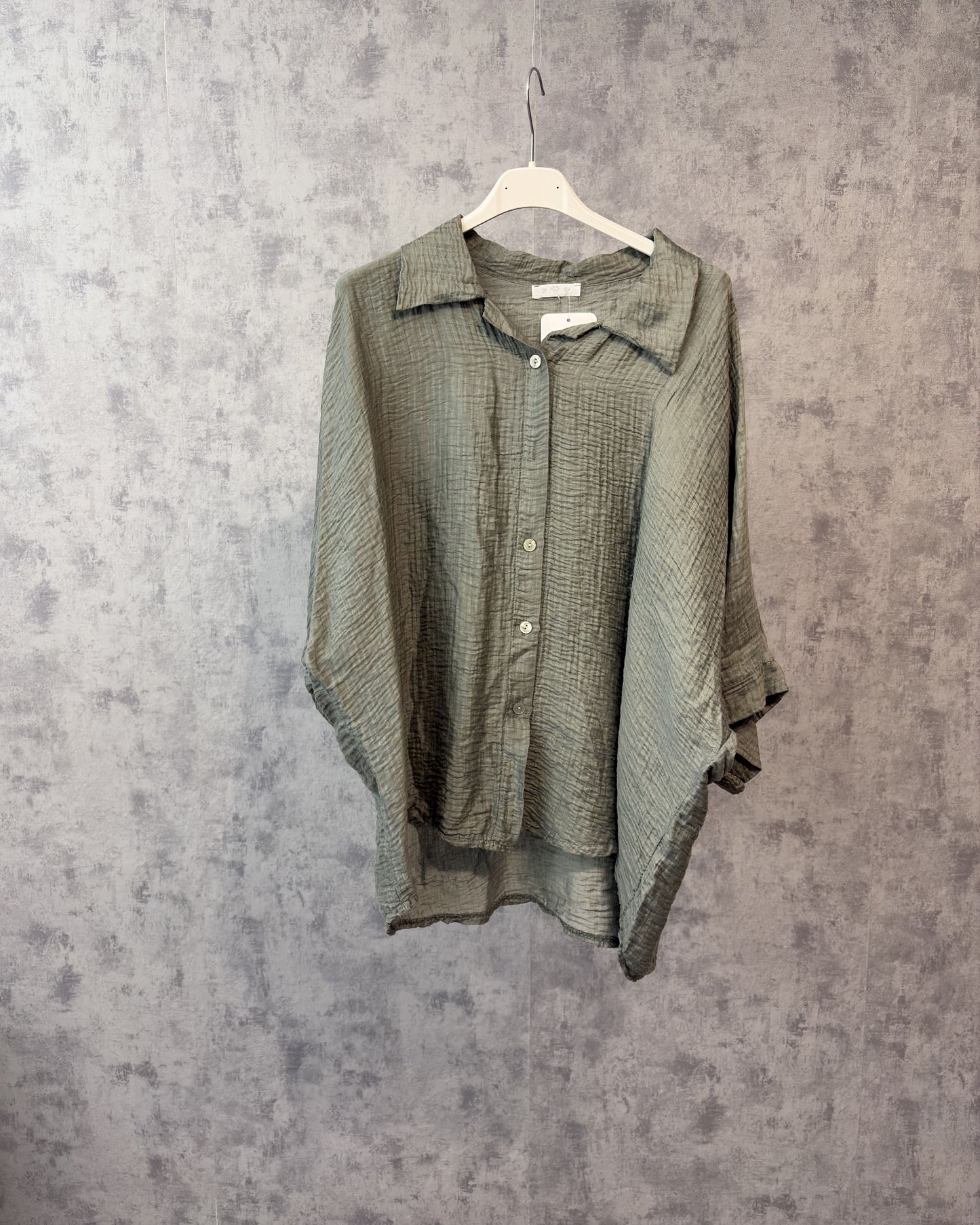 Lockere Oversize Bluse
