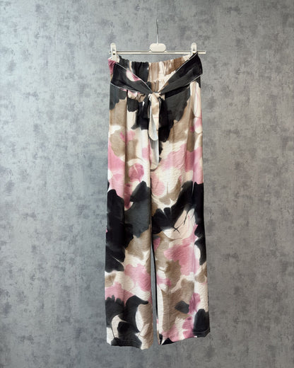 Aquarellhose mit Schleifenbund