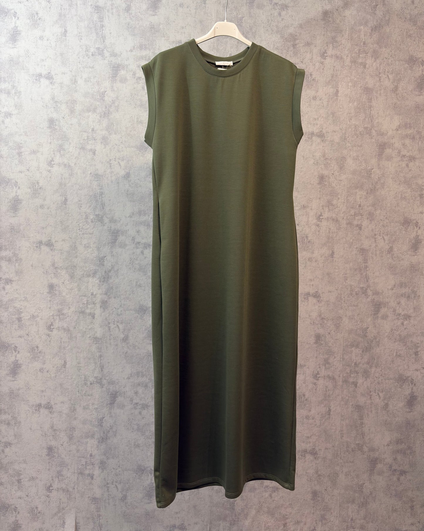 Jersey-Midikleid