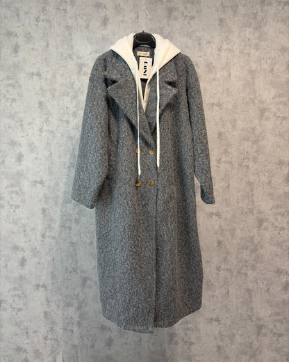Oversize Wollmantel – Lässiger Long-Coat für Herbst & Winter