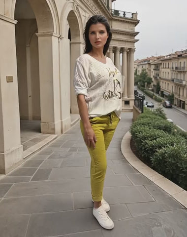 Oversized-Shirt mit "Wild & Free"-Print